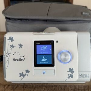ResMed AirSense Device with Floral Pattern